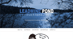 Desktop Screenshot of leadminepond.com